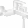 Baterie cada si dus Hansgrohe Talis E, alb mat