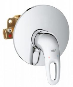 Baterie dus Grohe Eurostyle cu monocomanda 1/2″ si corp incastrat