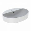 Lavoar pe blat Geberit VariForm 60x45 cm, alb