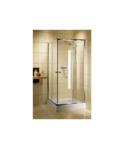 Set cabina de dus Radaway Premium C800 patrata 80x80 cu cadita si sifon