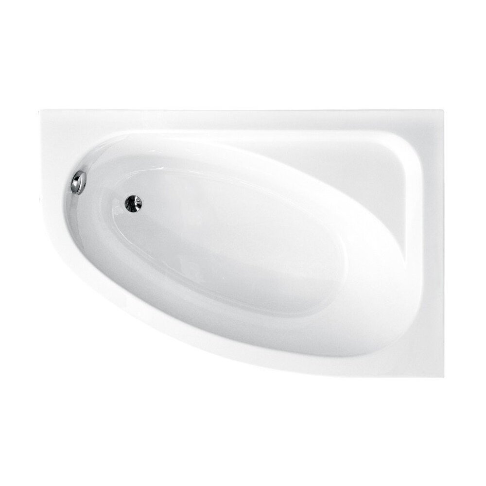 Cada asimetrica Besco Cornea 140x80 cm montaj dreapta