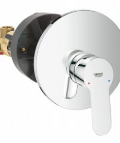 SET baterie dus Grohe BauEdge monocomanda 1/2″ corp incastrat inclus