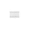 Clapeta de actionare Alcaplast Flat Color Fun White