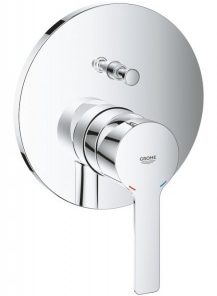 Baterie cada si dus Grohe Lineare cu monocomanda