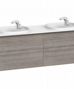 Set PROMO baza lavoar si lavoar dublu Roca Beyond 160x51xH53 cm