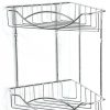 Etajera-coltar cromata pentru baie AWD02080046