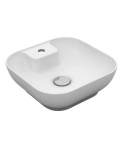 Lavoar patrat Trend 42cm Turcoaz