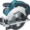 Fierastrau circular de mana fara acumulator Li-Ion Makita DSS611Z, 18 V, O165 mm, 3700 rpm