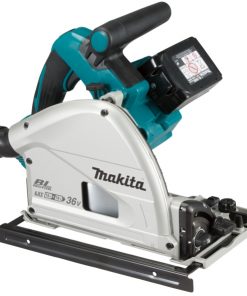 Fierastrau circular de mana fara acumulator cu plonjare si Bluetooth Makita DSP601ZJU, 18 V, O165 mm, 6300 rpm