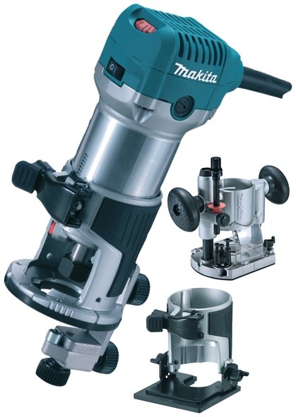 Masina de frezat verticala Makita RT0700CX2, 710 W, 30000 rpm