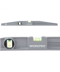 Nivela din aluminiu Workpro HGSW062005, 600 mm, 2 bule