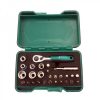 Trusa chei tubulare plus biti Troy T21948, Cr-V 1 4 , 28 piese
