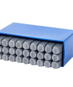 Set poansoane de marcat litere Gravurem Grvrm01108000, 8 mm, 27 piese