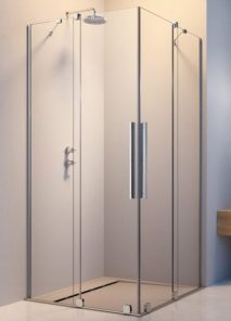 Cabina dus Radaway Furo KDD 110x80xH200 cm, crom