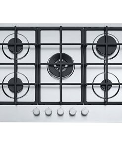 Plita gaz incorporabila Franke Smart 750 FHSM 755 4G DC XS C cu 5 arzatoare 75cm Inox