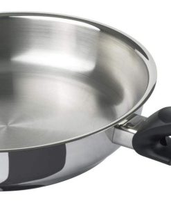 Tigaie inox Fissler Crispy Steelux Classic 24cm inductie
