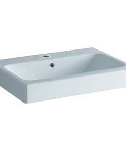 Lavoar Geberit iCon 60x48.5cm montare pe mobilier alb