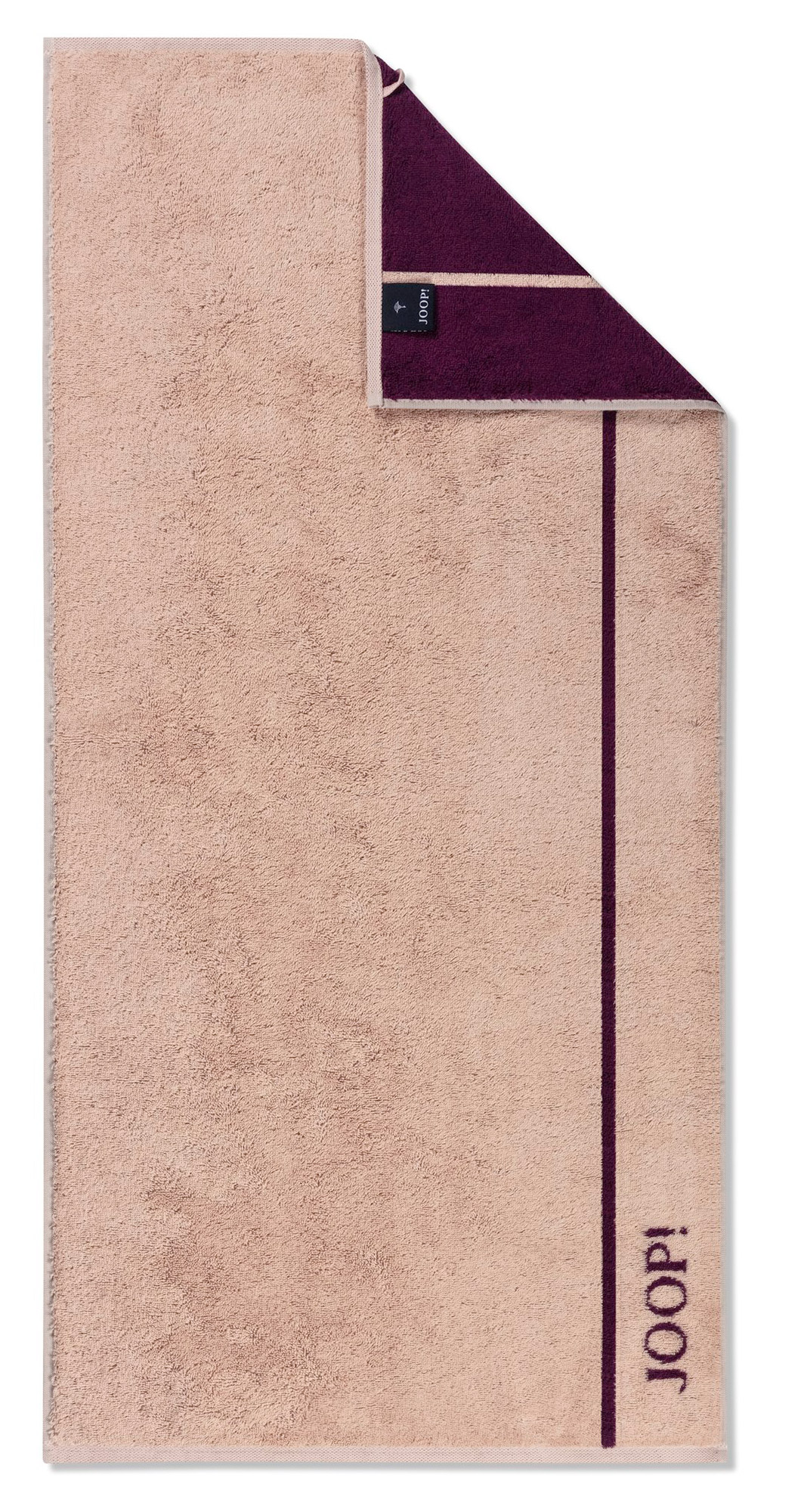 Prosop baie Joop! Lines Doubleface 50x100cm 38 roz