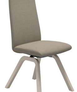 Scaun Stressless Laurel D200 M cu spatar inalt cadru Oak Whitewash tapiterie Silva Beige