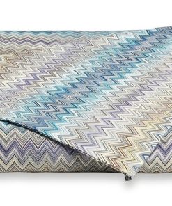 Lenjerie de pat Missoni John 250x200cm 2 fete perna 50x80cm culoare 170