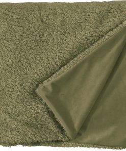 Pled Sander Fellini 140x170cm 6 oliv