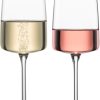 Set 2 pahare sampanie Zwiesel Glas Vivid Senses Moussier Point 388ml