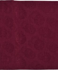 Fata de masa Sander Jacquard Aurora 140x210cm 41 rosu inchis