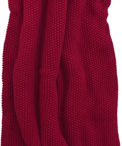 Pled Sander Knit 125x150cm 26 rosu burgund
