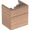 Dulap baza Geberit iCon 59.5cm cu doua sertare stejar