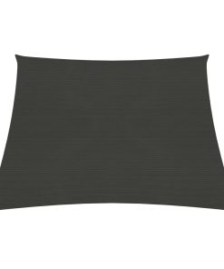 vidaXL Pânză parasolar, antracit, 3/4x2 m, HDPE, 160 g/m²