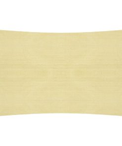 vidaXL Pânză parasolar, bej, 2x3,5 m, HDPE, 160 g/m²