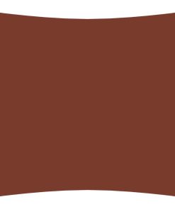 vidaXL Parasolar, cărămiziu, 4,5x4,5 m, țesătură oxford, pătrat