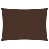 vidaXL Parasolar, maro, 2,5x4 m, țesătură oxford, dreptunghiular