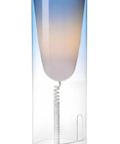 Veioza Kartell Toobe design Ferruccio Laviani h55cm d20cm albastru