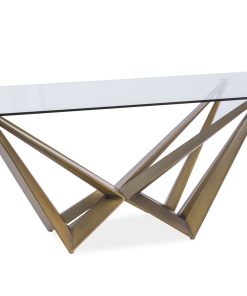 Masa din sticla Aston, L200xl100xh76 cm