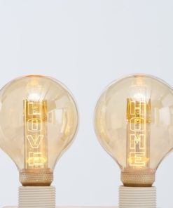 Bec decorativ Taio Auriu, Modele Asortate, Ø9,5xH14,5 cm