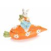Bol decorativ Iepuras Paste ceramica cm 22 cm x 9 cm x 14 H