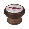 Buton pentru mobila, Cafe1 450NG61, finisaj nuc, D40 mm - Nesu