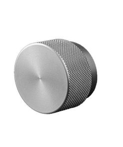 Buton pentru mobilier Graf Big, finisaj otel inoxidabil, Viefe D:38 mm