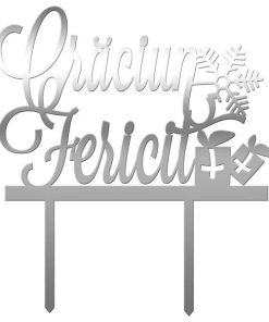 Cake topper Craciun ferici - Tomvalk