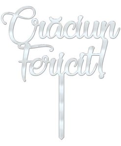 Cake topper Craciun fericit v6 - Tomvalk