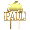 Cake topper personalizat nume Paul mt1 - Tomvalk