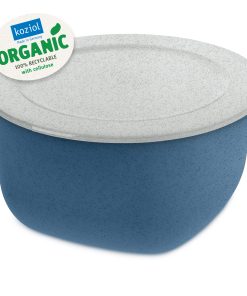 Caserola cu capac, 100% Reciclabil, Connect XL Organic Albastru, 4 L