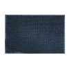 Covoras decorativ pentru intrare, din cauciuc, 60x40 cm, negru, Topi Toy