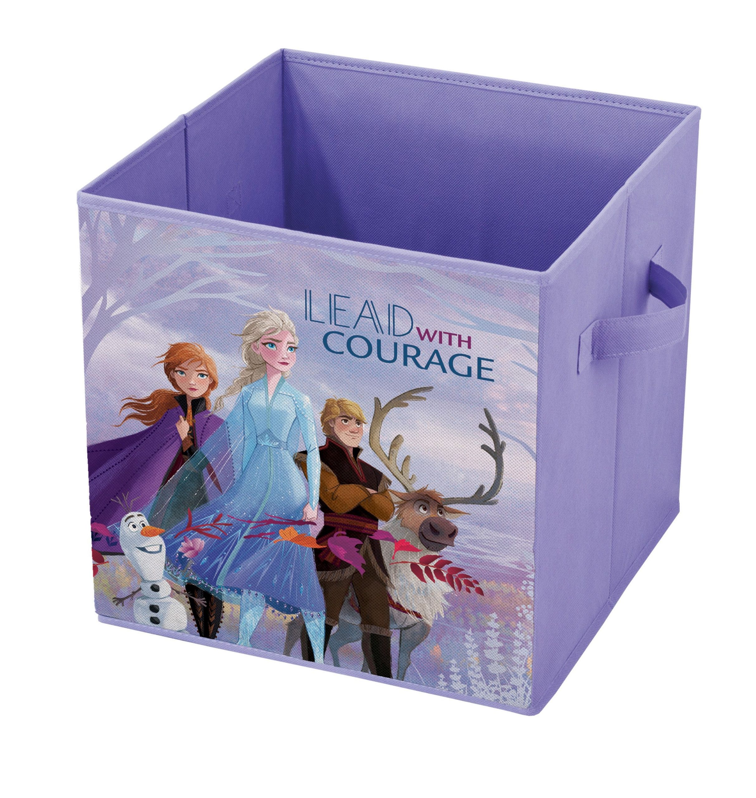 Cutie pentru depozitare jucarii, Frozen Violet, L32xl32xH32 cm