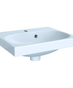 Lavoar Geberit Acanto 45x38.2cm montare pe mobilier alb