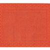 Covor de baie Descamps Mousseuse 3 60x80cm Portocaliu