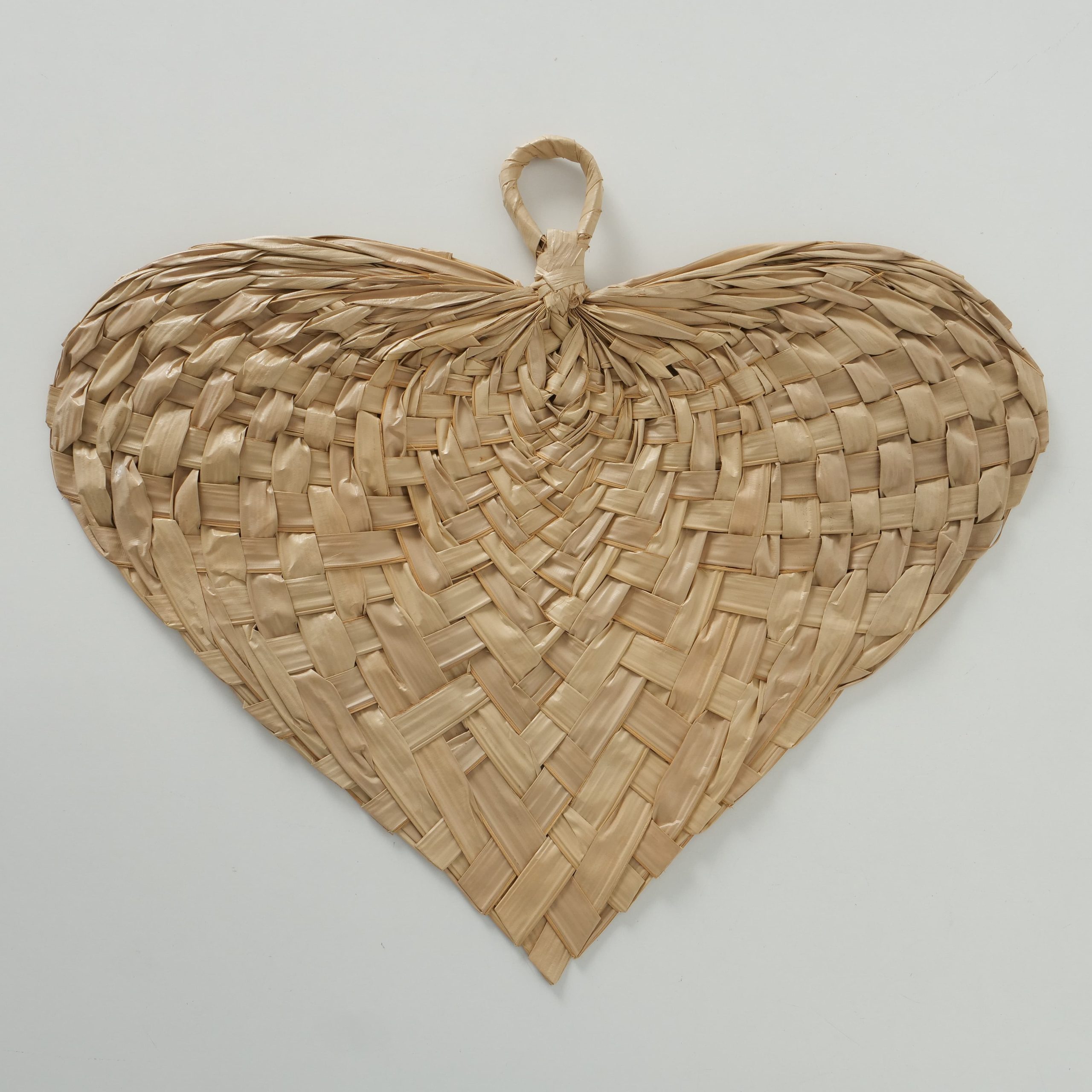 Decoratiune de perete din lemn Asco Natural, l63,5xH75,5 cm