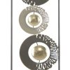 Decoratiune metalica de perete Ring Multicolor, l31xA3xH89,5 cm