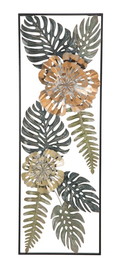Decoratiune metalica de perete Too A Multicolor, l30,5xA3,7xH88,5 cm